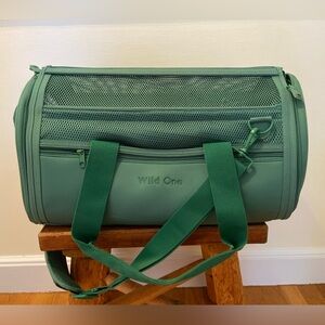 Wild One Green Dog Travel Carrier